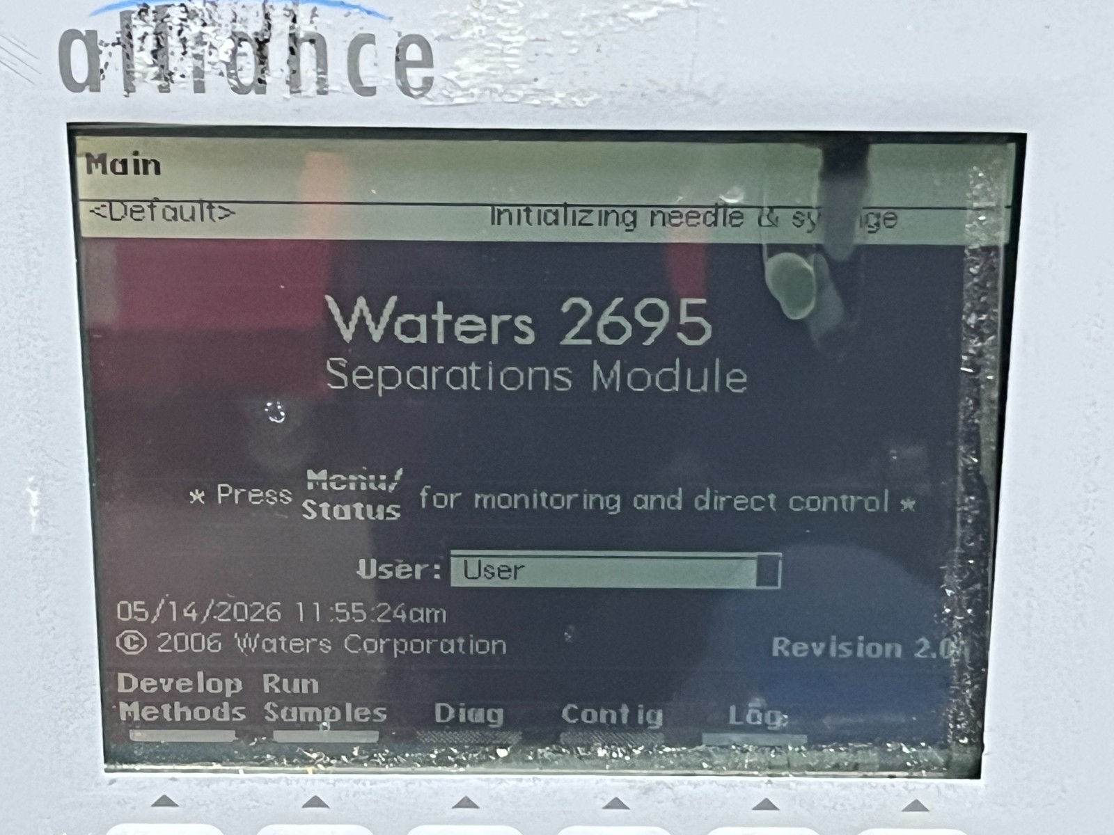 Waters Alliance 2690 HPLC Separations Module 100-240V 50/60Hz Power Tested