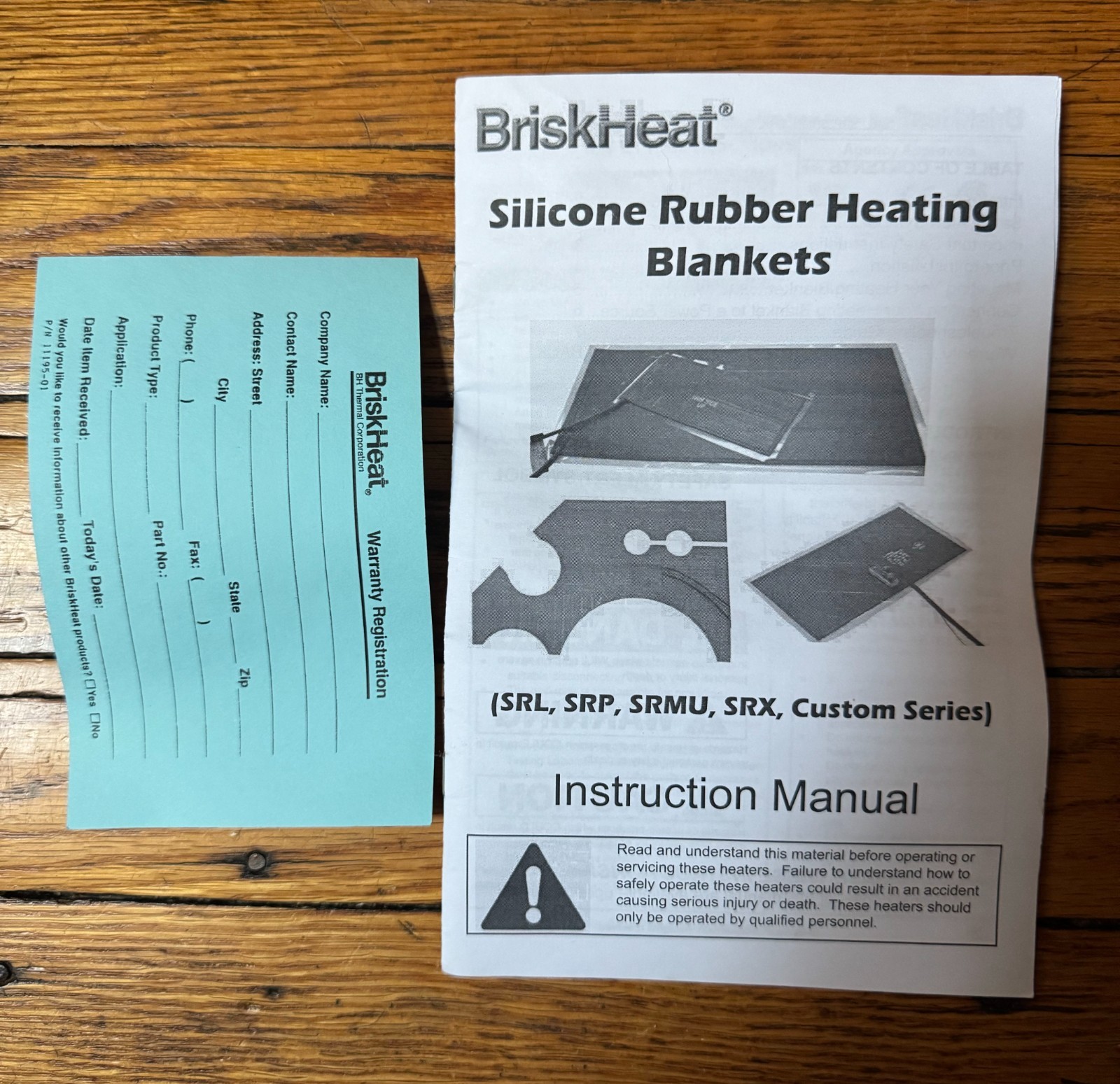 Briskheat Srl12121p Heating Blanket, Silicone Rubber, 120V, 180W, 12″W X 12″L