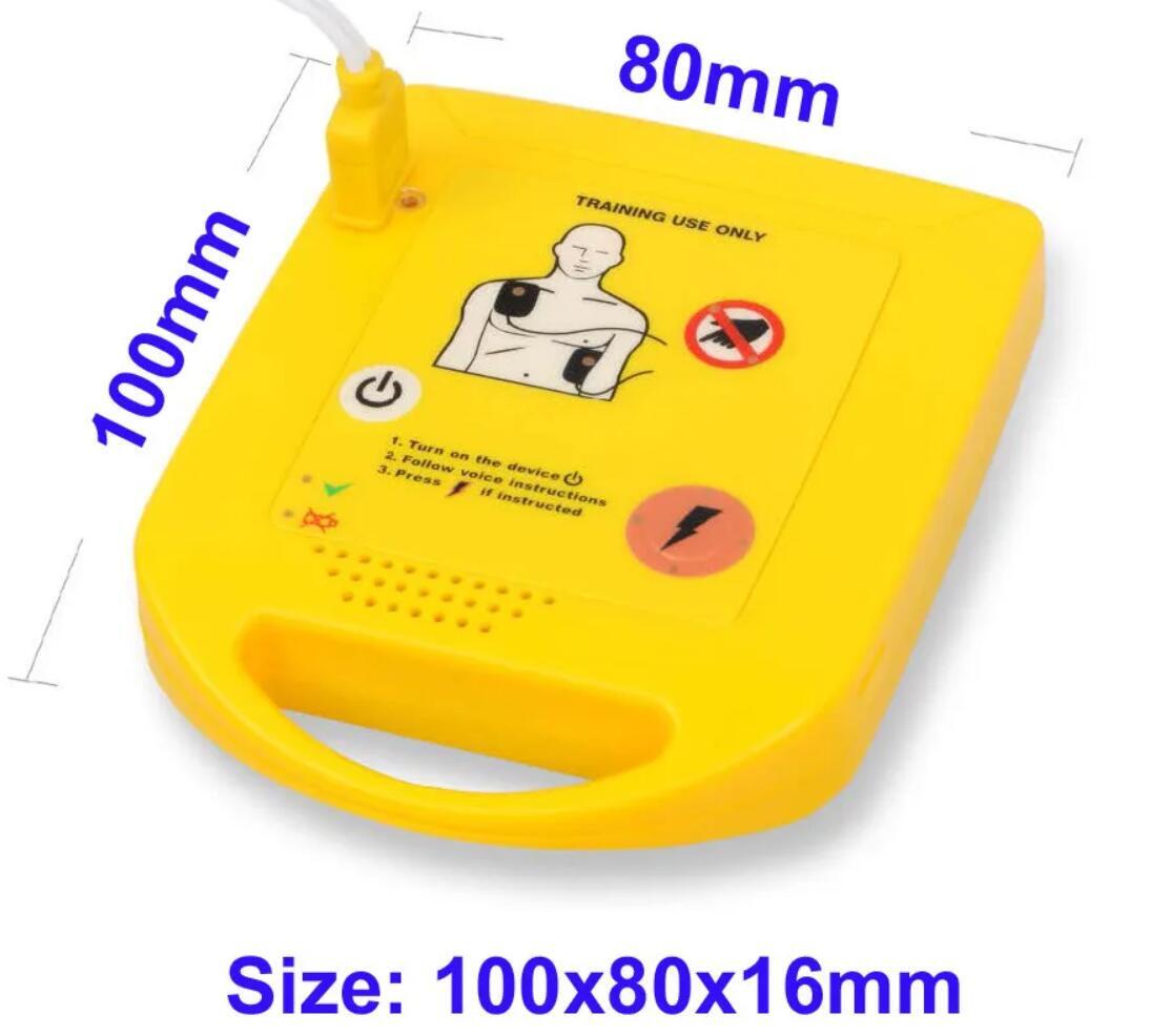 4Set Mini AED Trainer XFT-D0009 First Aid Training Teaching Pocket Study Machine